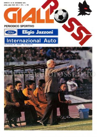 Giallorossi n. 78 – Dicembre 1978 [Copertina]